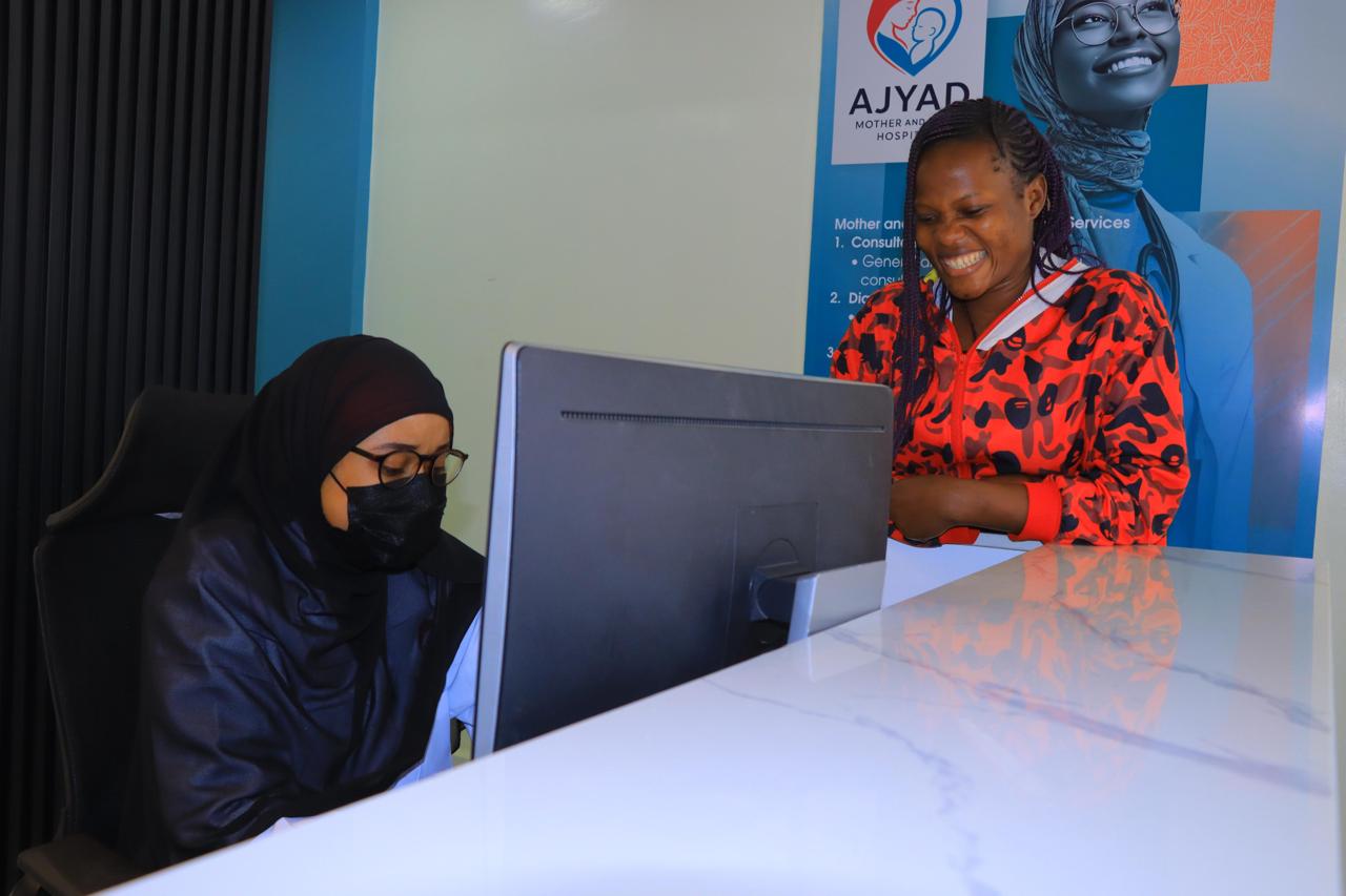 Doctor consulting with patient in clinic